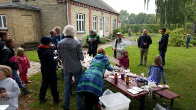 Sæsonafslutning i andelsbigård 