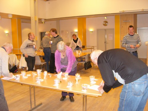 Medlemmer og smagsprøver 